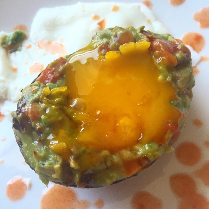 Baked Avocado and Egg with Tomato and Mushroom | www.thealiconklin.com