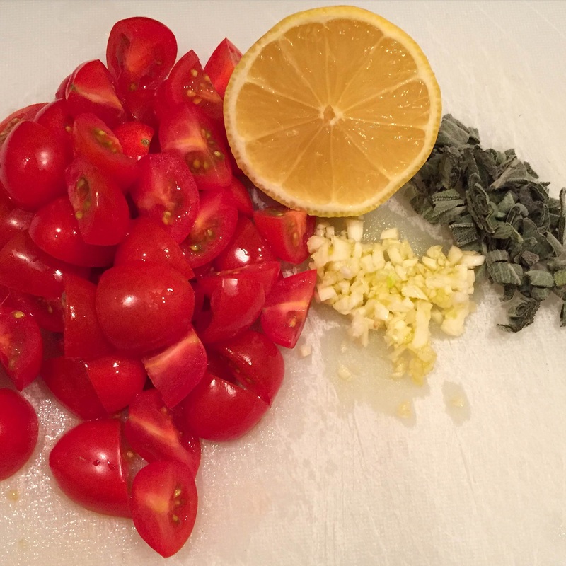 Lemon, Tomato, and Sage Pasta | www.thealiconklin.com
